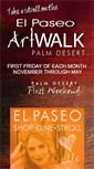Mobile Screenshot of elpaseoartwalk.com